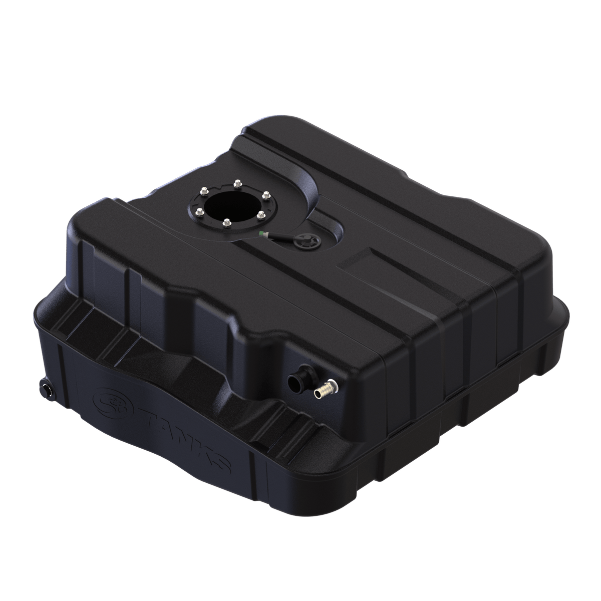 S&B 10-1002-1 40 Gallon, After Axle, Replacement Fuel Tank 2000-10 Ford Powerstroke 7.3L, 6.0L, 6.4L Cab Chassis - Southern Diesel Supply