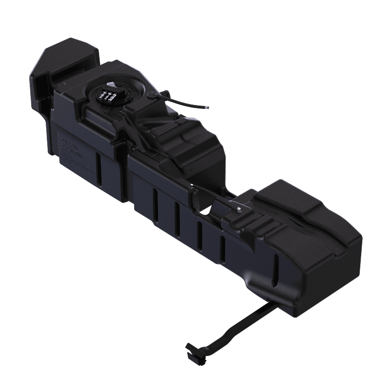 S&B 10-1006-1 62 Gallon Replacement Fuel Tank (2004-2010 GM Duramax 6.6L LLY, LBZ, LMM Crew Cab Short Bed) - Southern Diesel Supply