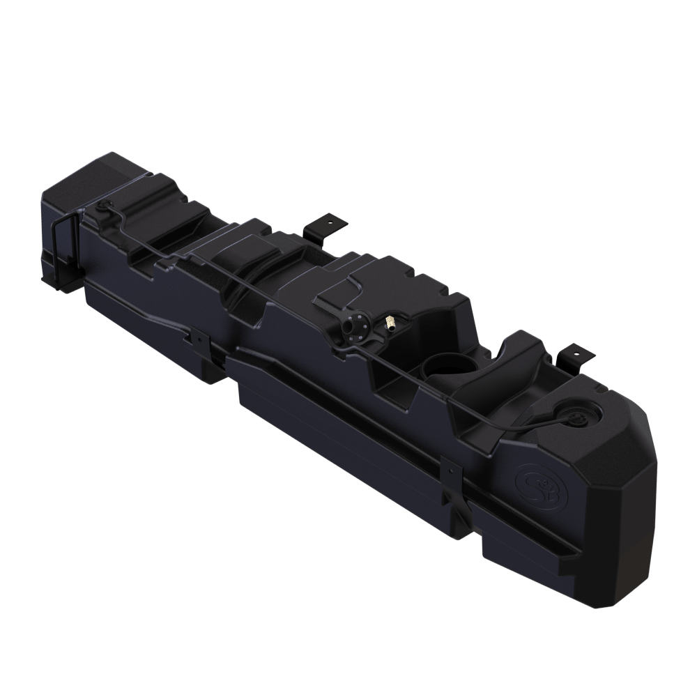 S&B 10-1012 60 Gallon High-Capacity Fuel Tank (1999-2010 Ford Powerstroke 7.3L, 6.0L, 6.4L Crew Cab & Ext Cab Long Bed) - Southern Diesel Supply
