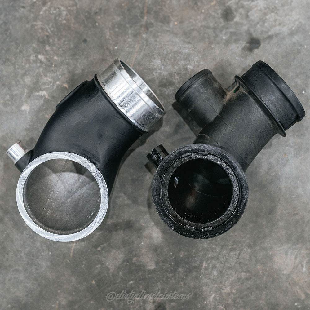 S&B 76 - 1006B Turbo Inlet Manifold (2004.5 - 2005 Duramax) - Southern Diesel Supply