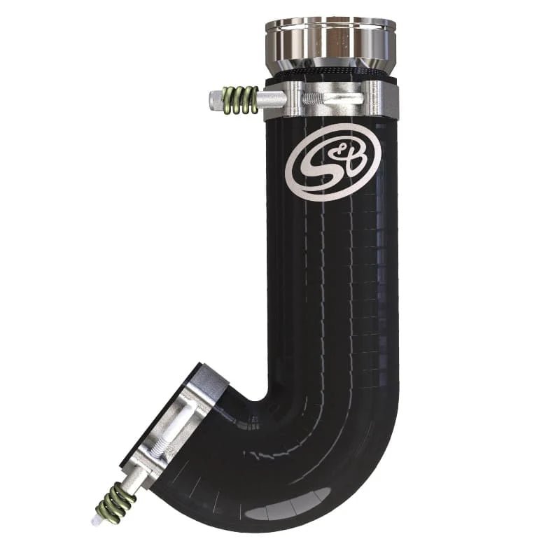 S&B 83 - 1003 Hot Side Intercooler Pipe (2020 - 2025 3.0L Duramax) - Southern Diesel Supply