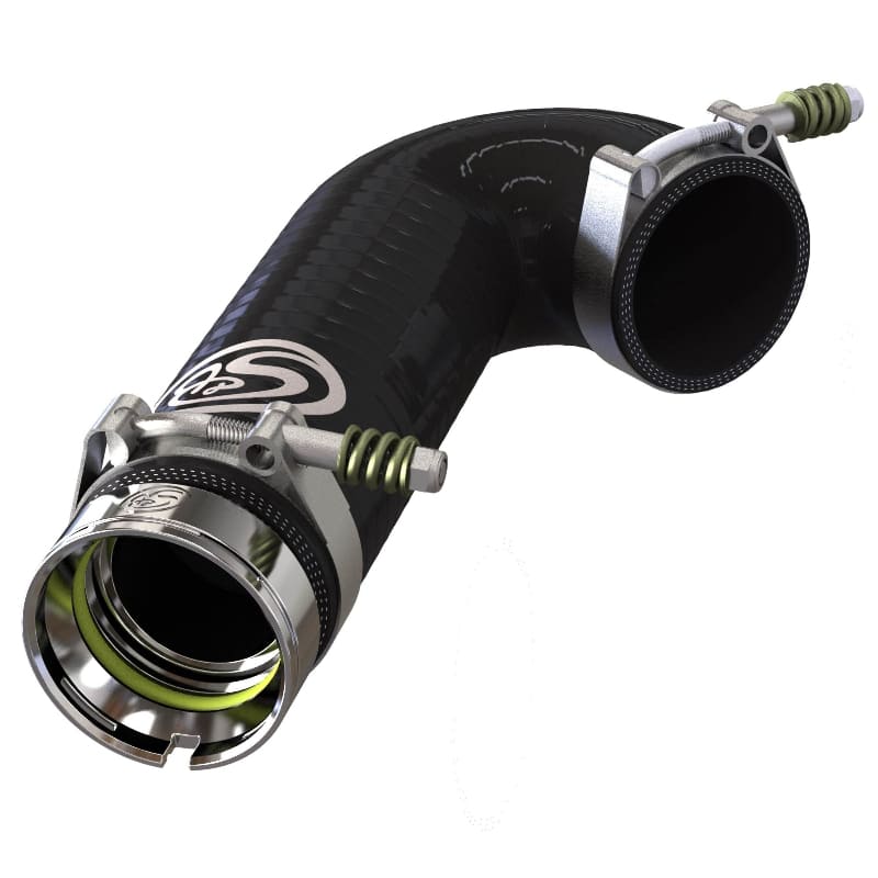 S&B 83 - 1003 Hot Side Intercooler Pipe (2020 - 2025 3.0L Duramax) - Southern Diesel Supply