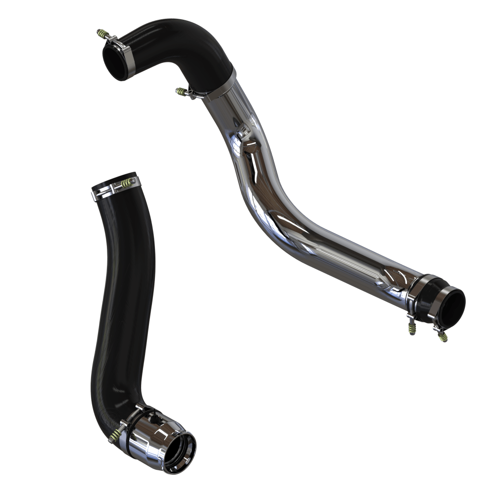 S&B 83-1006 Cold and Hot Side Intercooler Pipe (2017-2019 Silverado / Sierra Duramax L5P 6.6L) - Southern Diesel Supply
