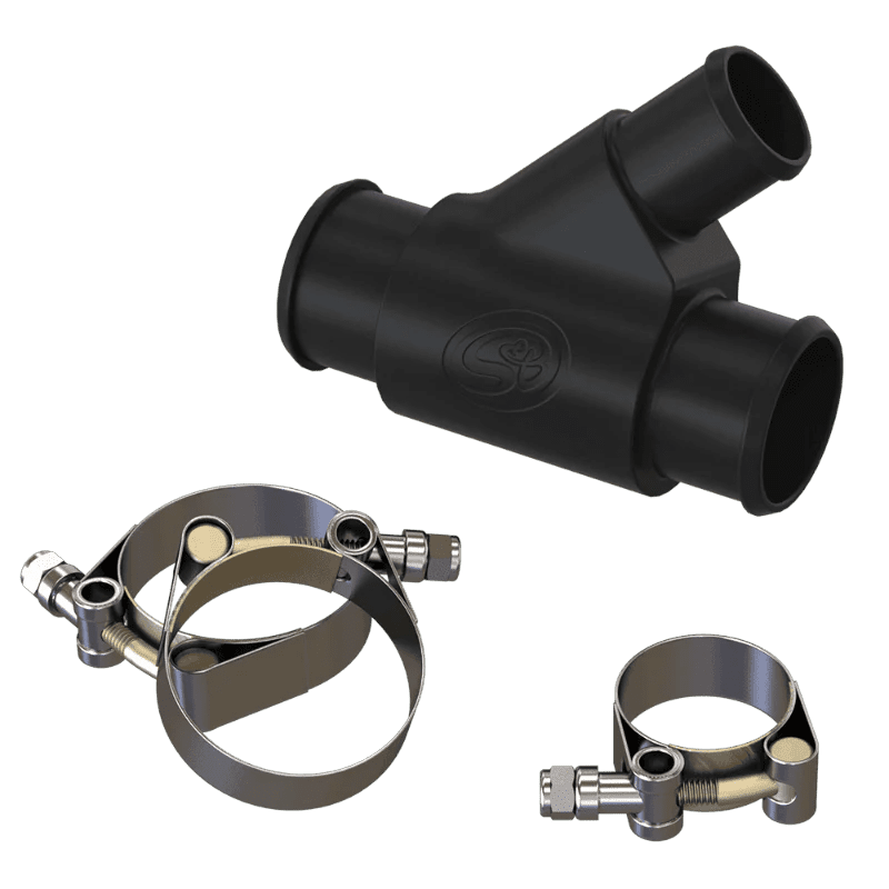 S&B 85 - 1000 Aluminum Dual Radiator Coolant Y - Pipe (2013 - 2015 Cummins w/ Duel Radators) - Southern Diesel Supply
