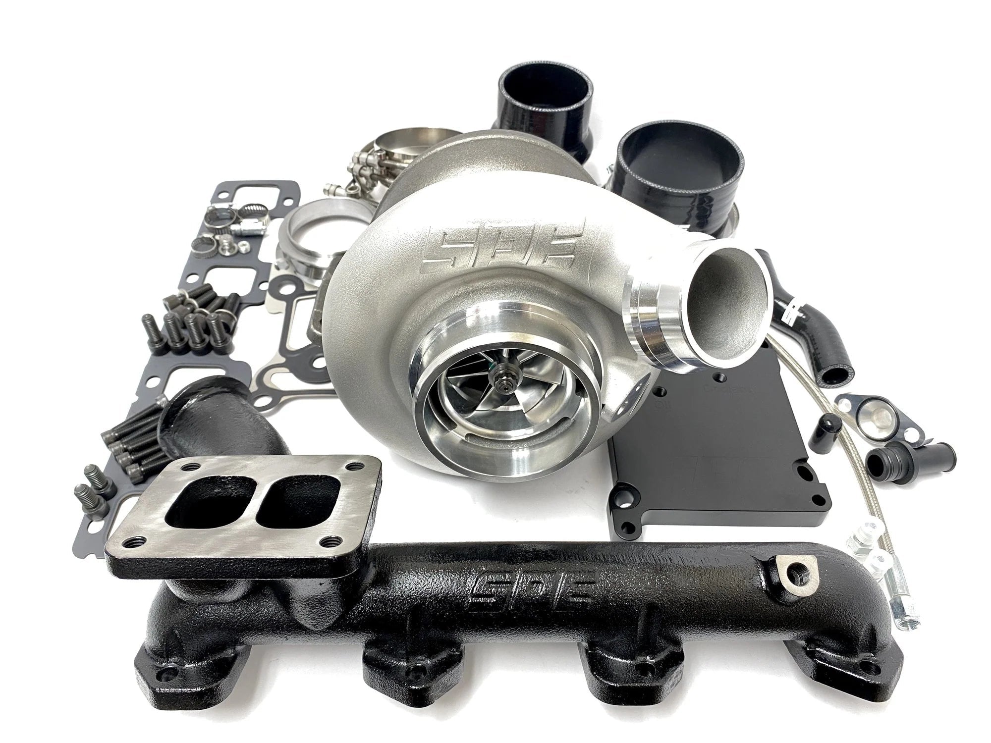 SPE Motorsport Emperor Turbo & Intake Piping Kit Ultimate Turbo System Bundle (2020+ Power Stroke) - Southern Diesel Supply