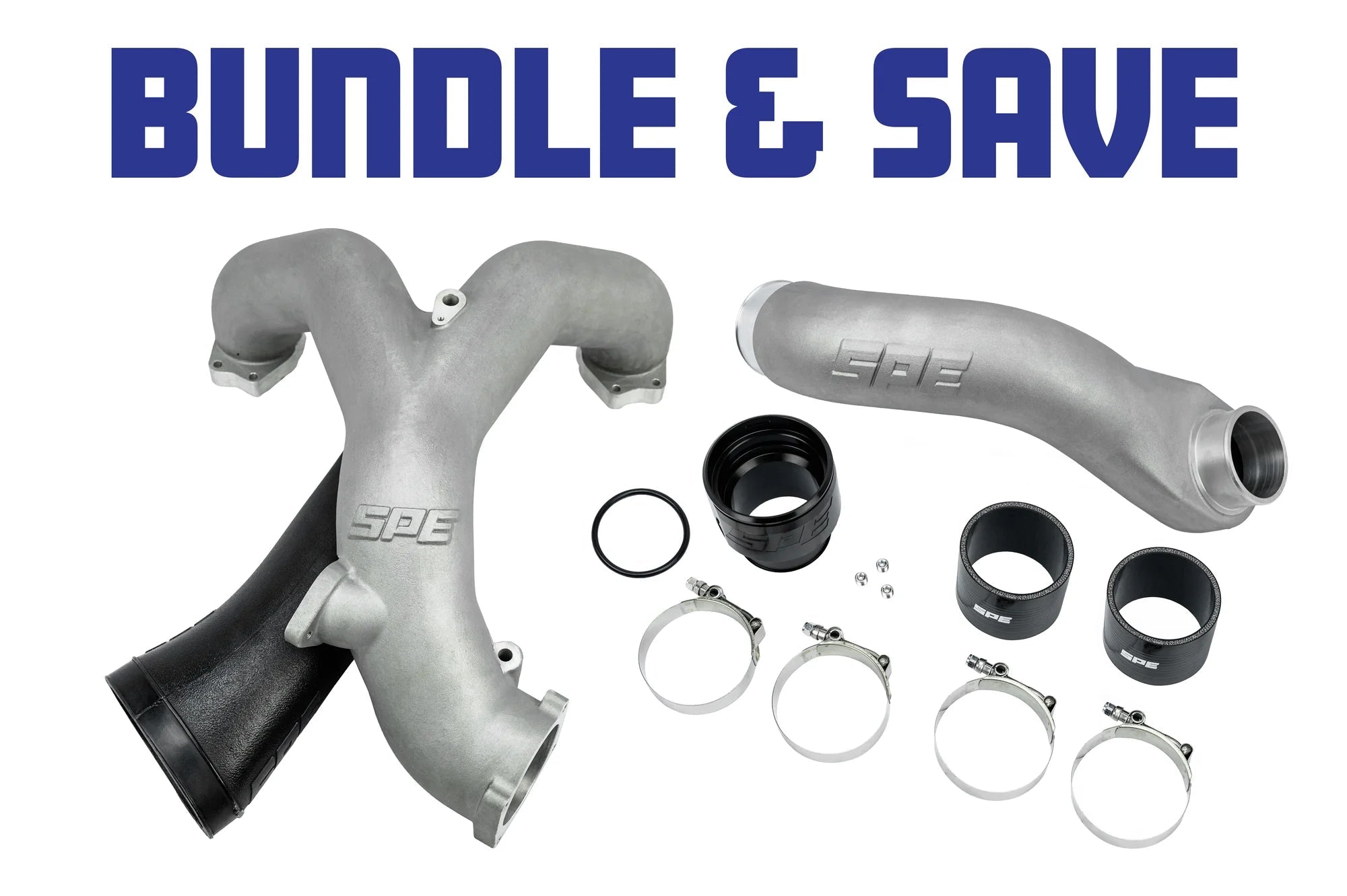 SPE Motorsport OE+ Intake & XD Cold Side Bundle (2011 - 2024 Power Stroke) - Southern Diesel Supply