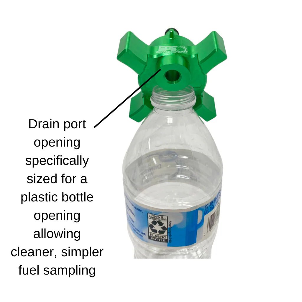 SPE Motorsport S100102 Gen - 2 Billet Fuel Drain Valve (2017 - 2026 Power Stroke) - Southern Diesel Supply