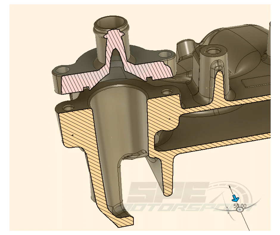 SPE Motorsport S100129 CCV Internal Catch Can (2011 - 2023 Power Stroke) - Southern Diesel Supply