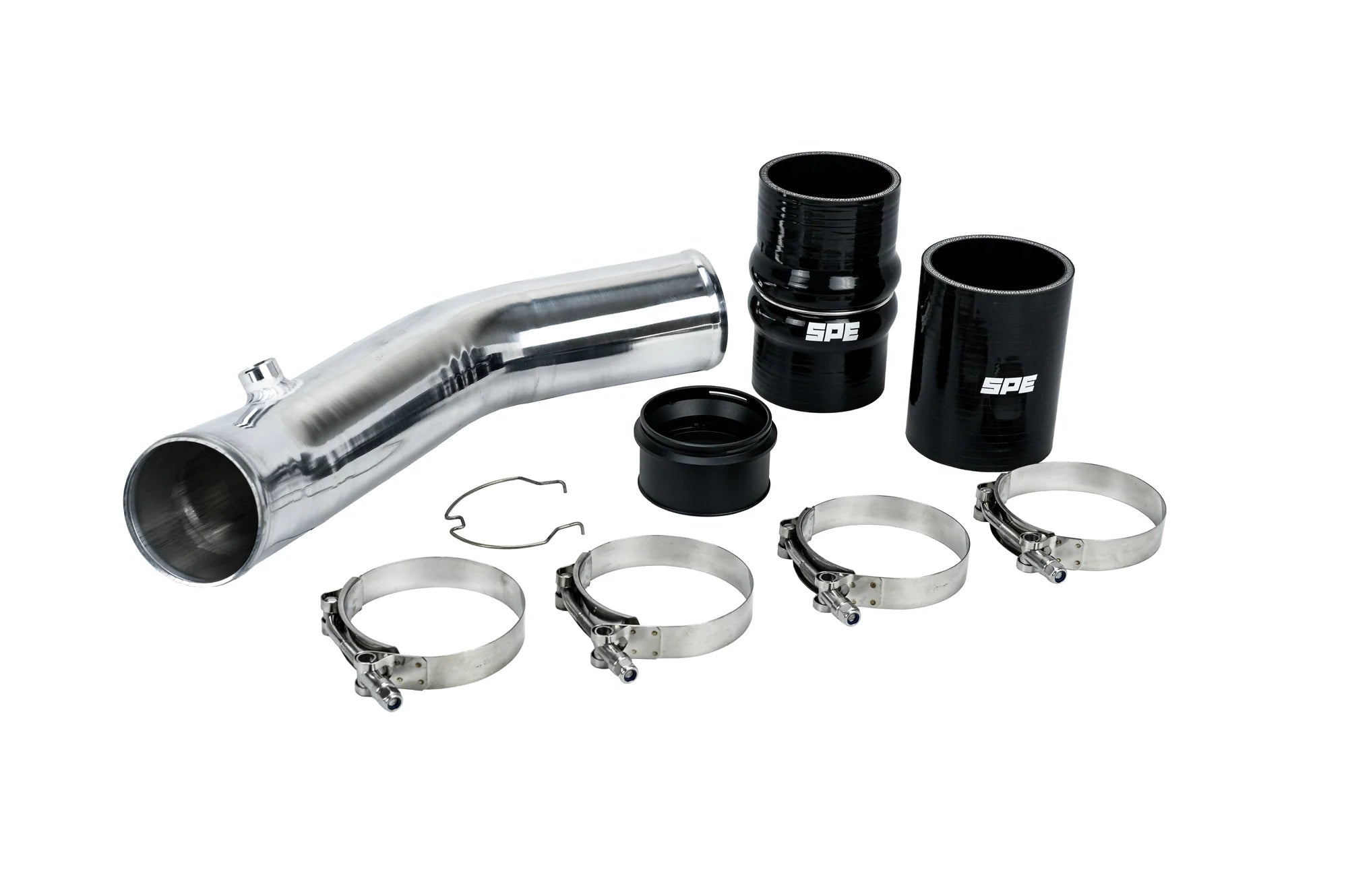 SPE Motorsport S100222 Hot Side Intercooler Pipe (2023 - 2025 HO Power Stroke) - Southern Diesel Supply