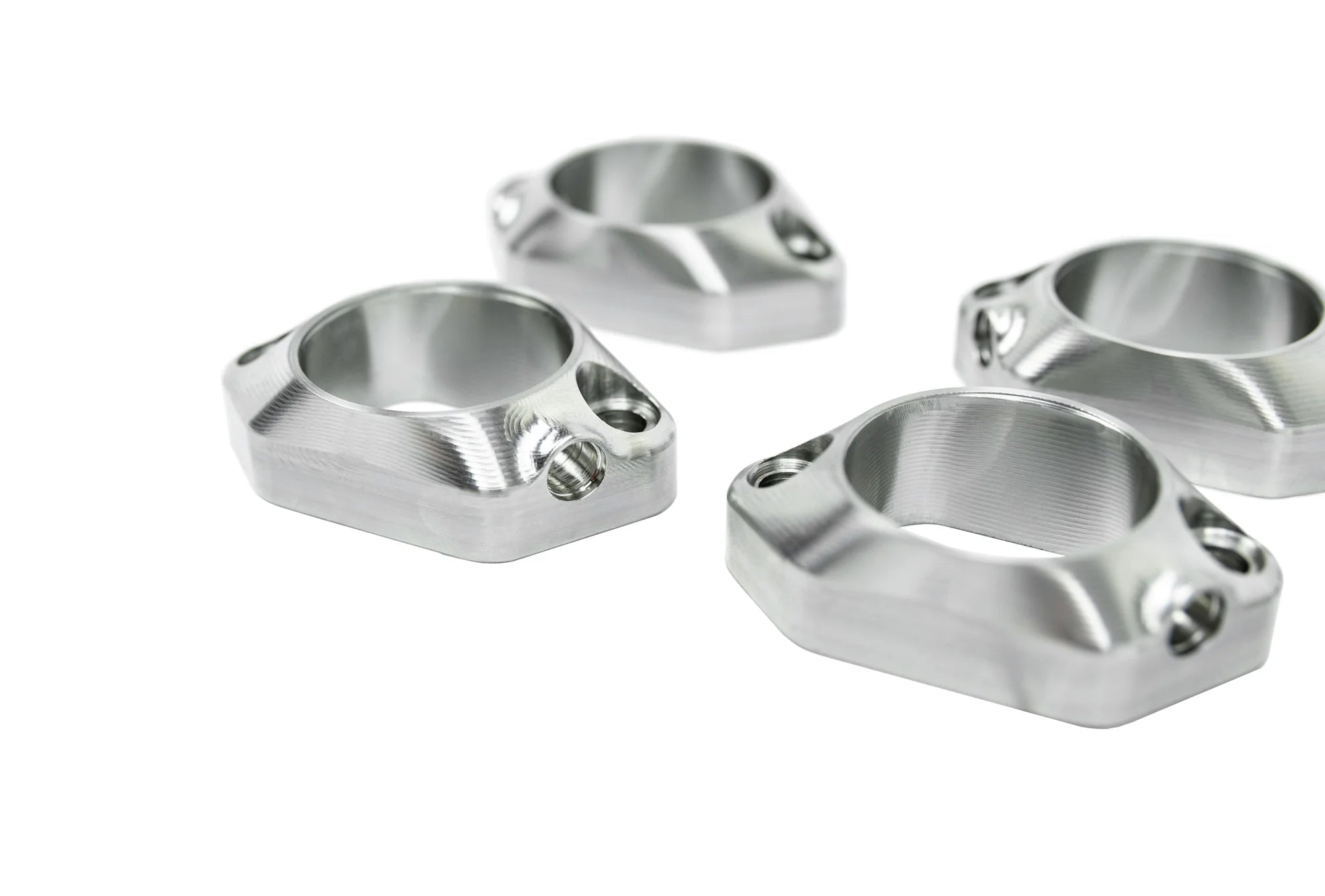 SPE Motorsport S100313 CNC Machined Exhaust Manifold Flanges with EGT (2011 - 2025 Power Stroke) | Exhaust / Emissions | Powerstroke - Southern Diesel Supply