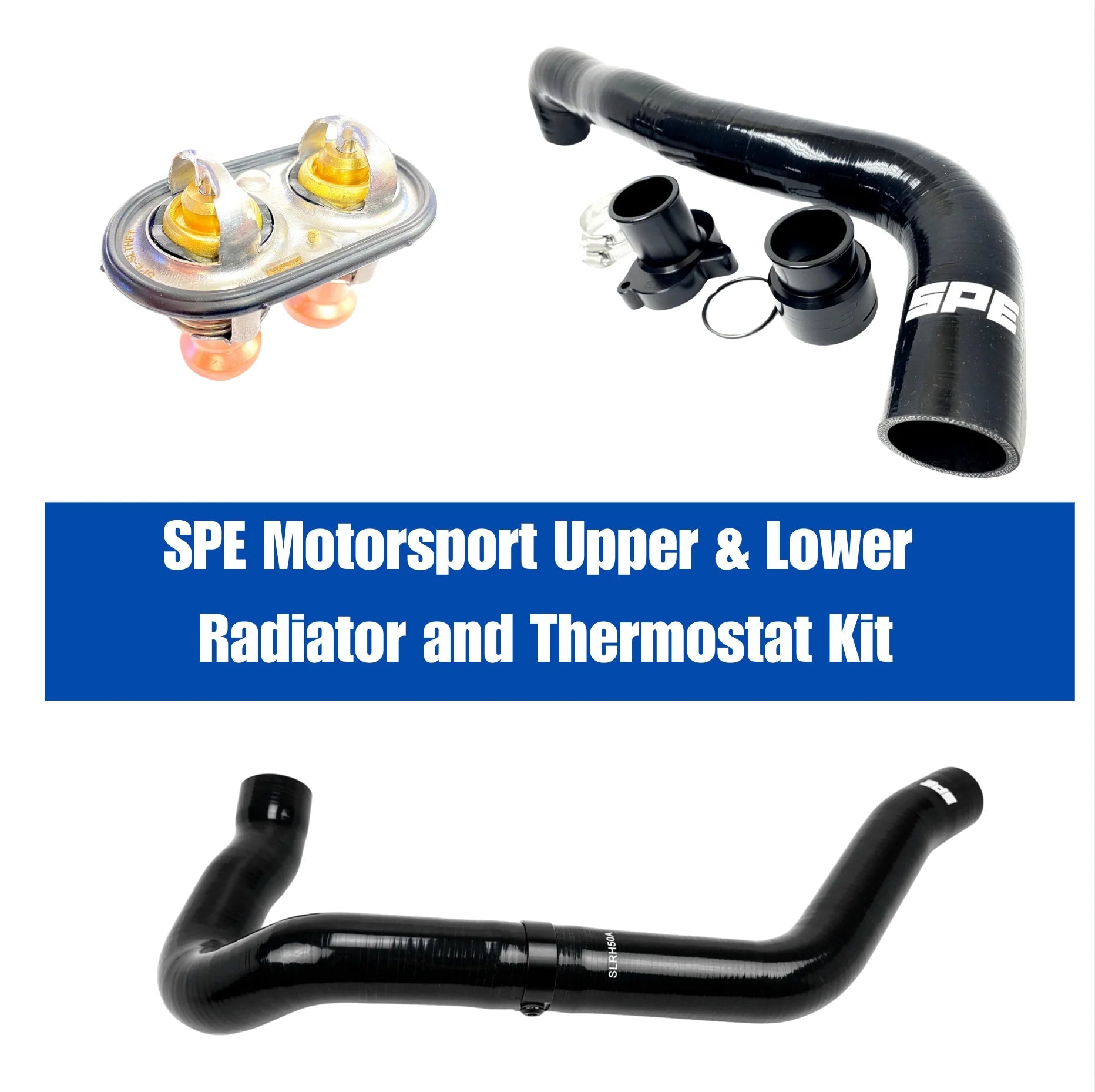 SPE Motorsport Upper & Lower Radiator And Thermostat Kit (2017 - 2023 Power Stroke) - Southern Diesel Supply