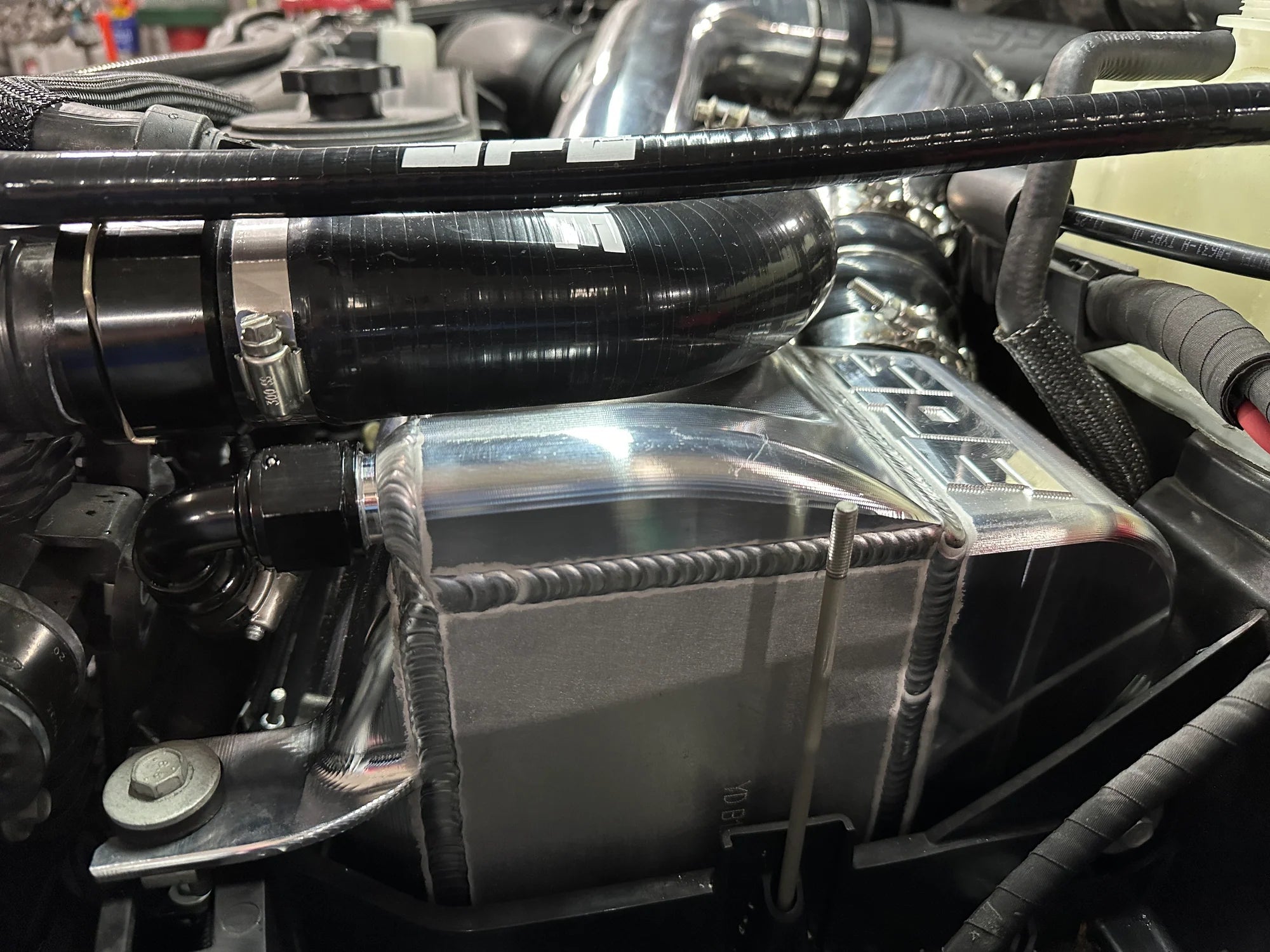 SPE S100184 Motorsport Booklung Billet Intercooler (2011 - 2026 Power Stroke) - Southern Diesel Supply