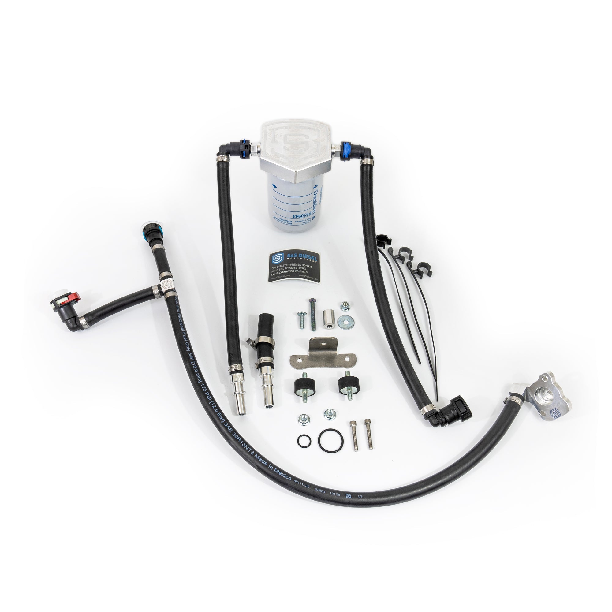 S&S Diesel Motorsport GEN2.1 6.7L Ford Power Stroke CP4 Disaster Prevention Kit (2011 - 2025 Power Stroke) - Southern Diesel Supply