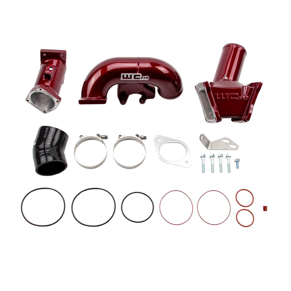 WCFab WCF100164 LMM Duramax High Flow 3" Y - Bridge Kit - Southern Diesel Supply
