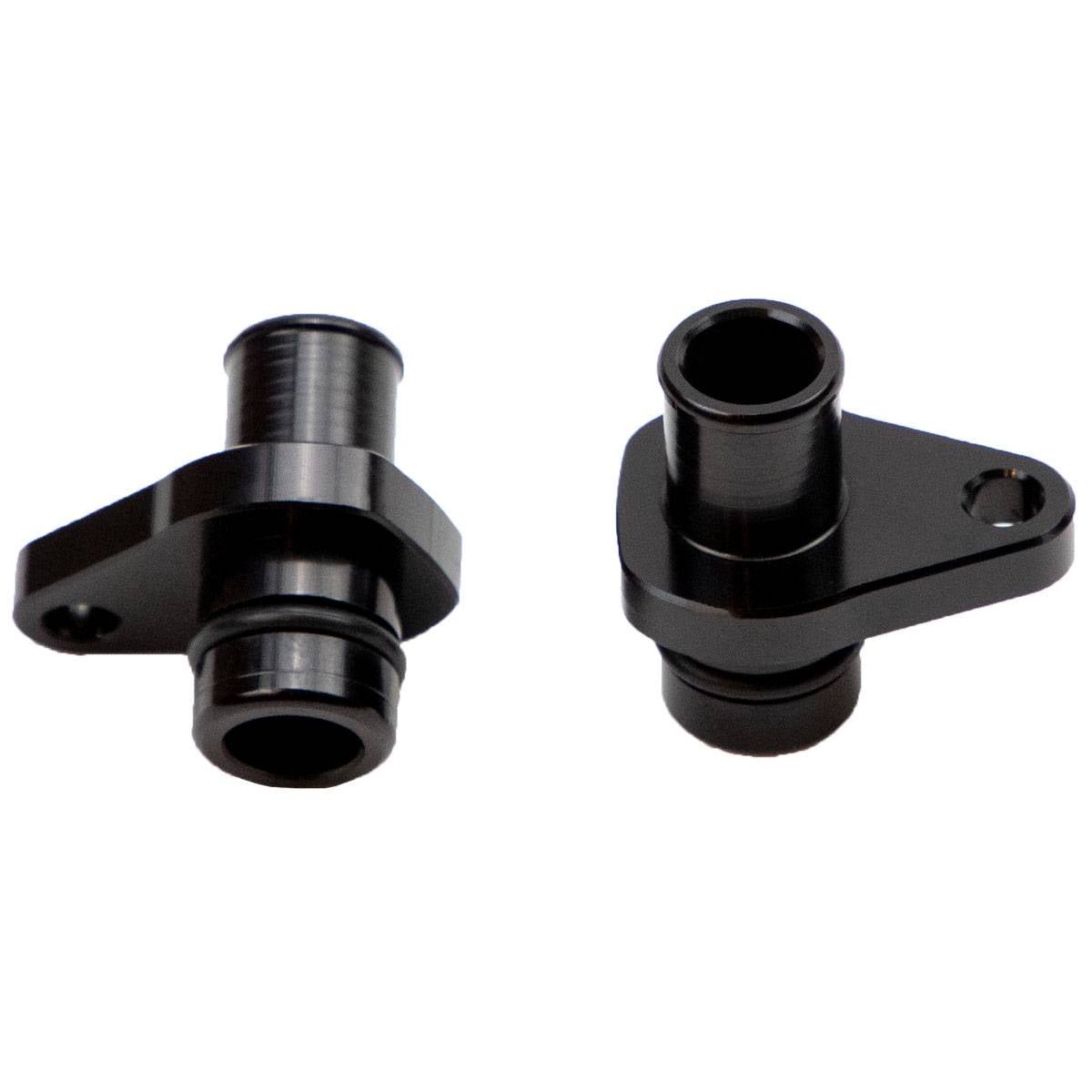 WCFab WCF100189 LLY/LBZ/LMM Duramax Billet Crankcase Vent (PCV) Fitting Kit, Black Anodized - Southern Diesel Supply