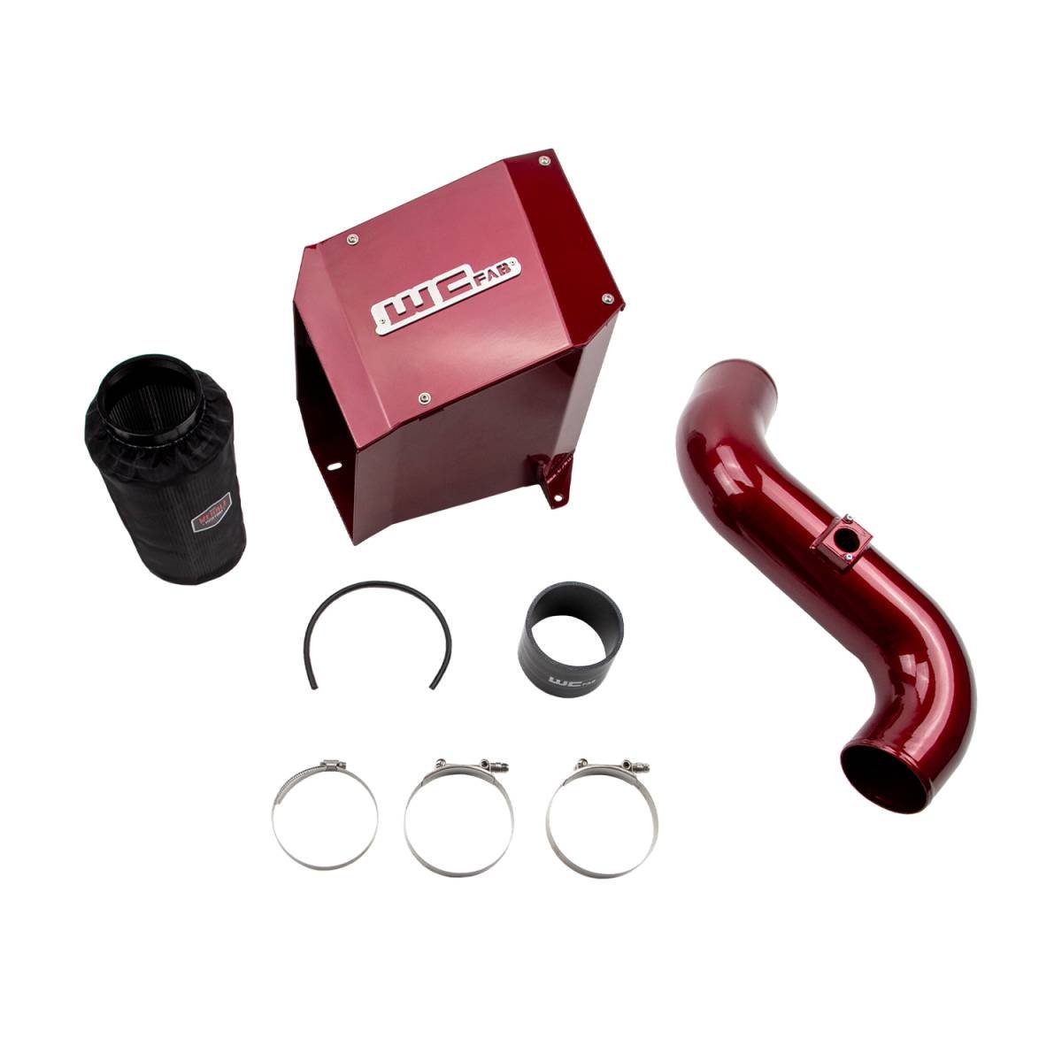 WCFab WCF100192 LBZ Duramax 4" Intake Kit With Air Box - Southern Diesel Supply