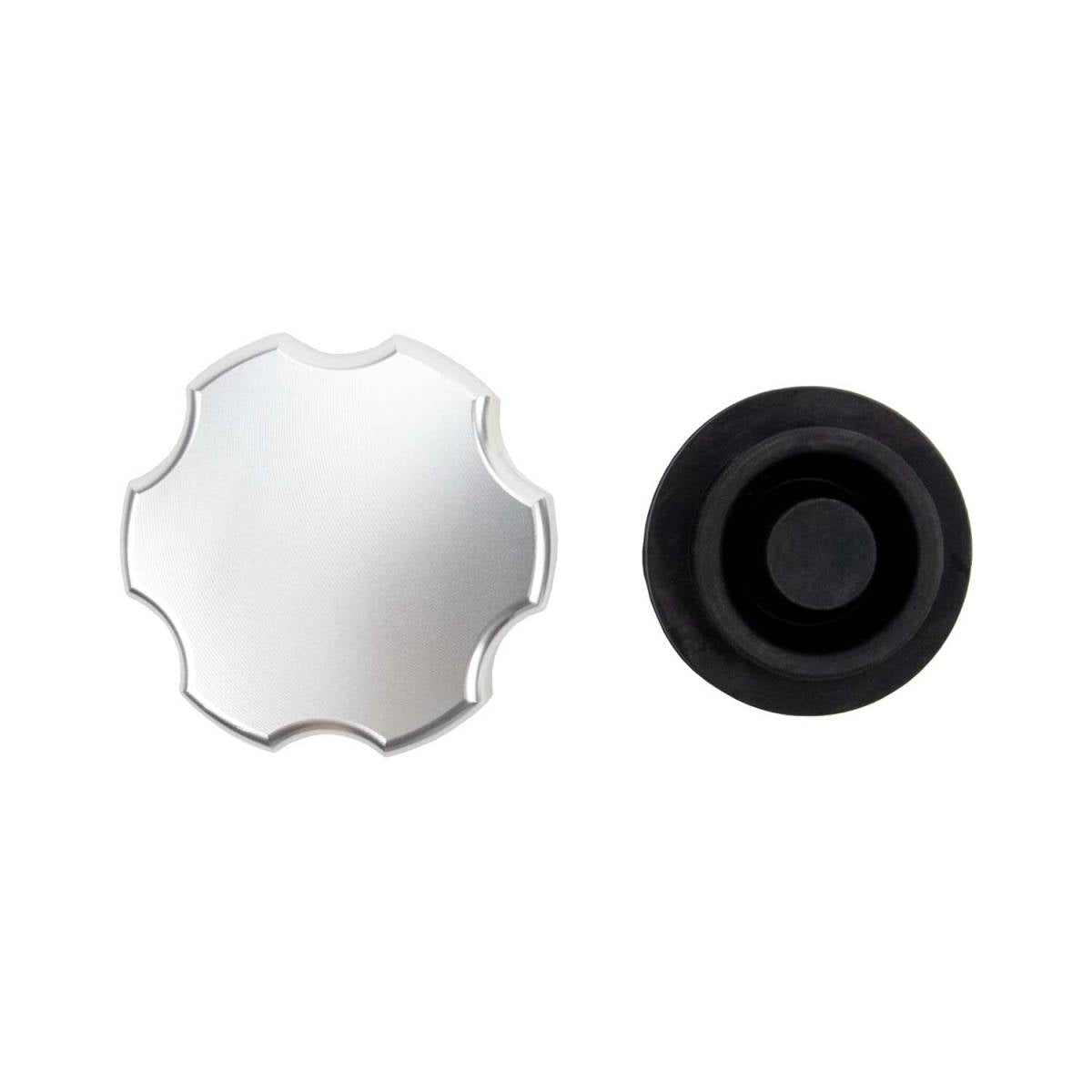 WCFab WCF100220 Billet Aluminum Brake Master Cylinder Cap, Clear Anodized (2017 - 2025 Power Stroke) - Southern Diesel Supply