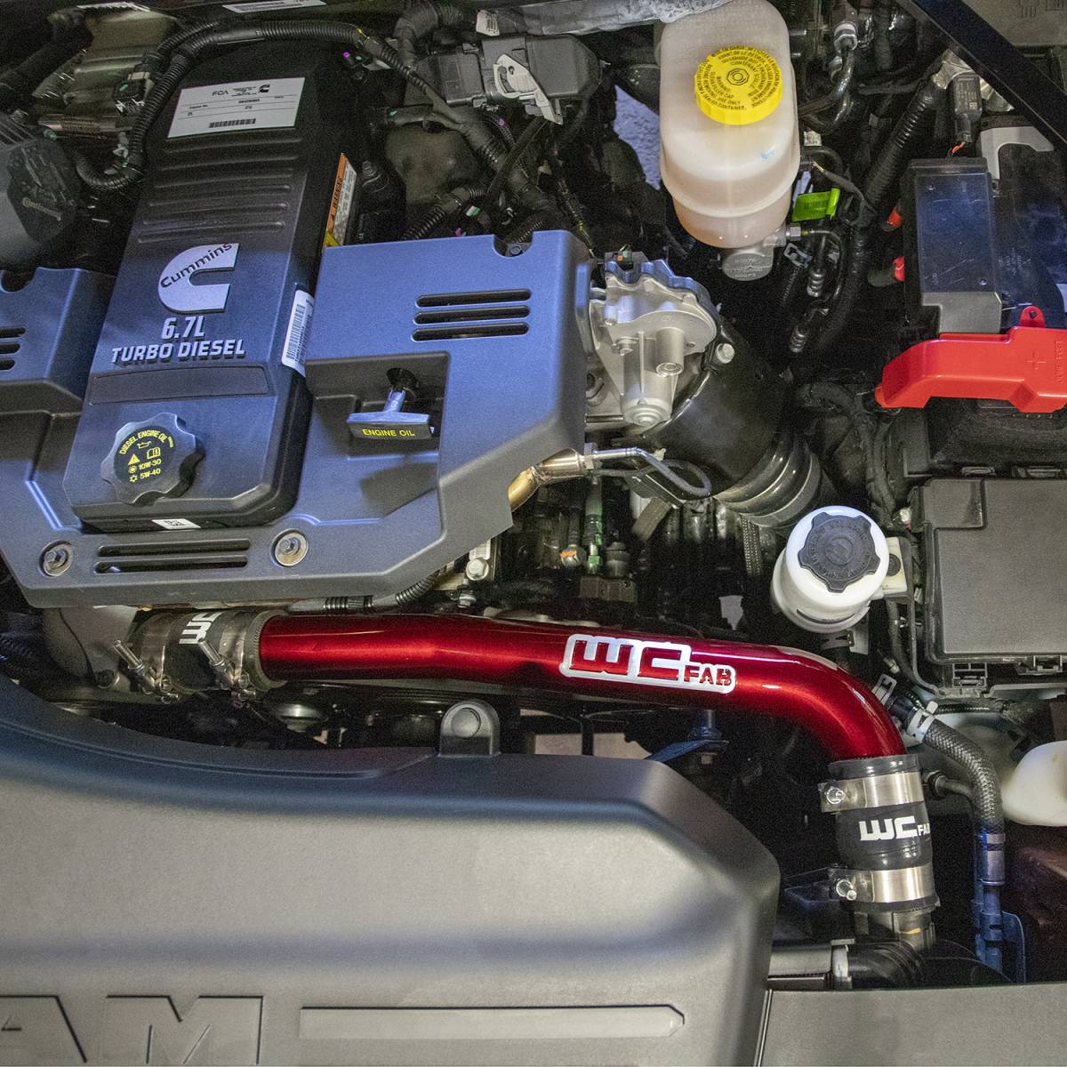 WCFab WCF100223 Upper Coolant Pipe (2019 - 2024 Cummins) - Southern Diesel Supply
