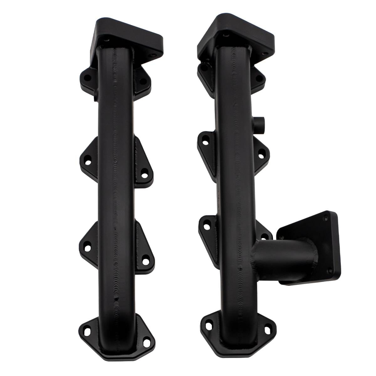 WCFab WCF100226 Billet Exhaust Manifold & 2" Stainless Up Pipe Kit (2017 - 2025 Duramax) - Southern Diesel Supply