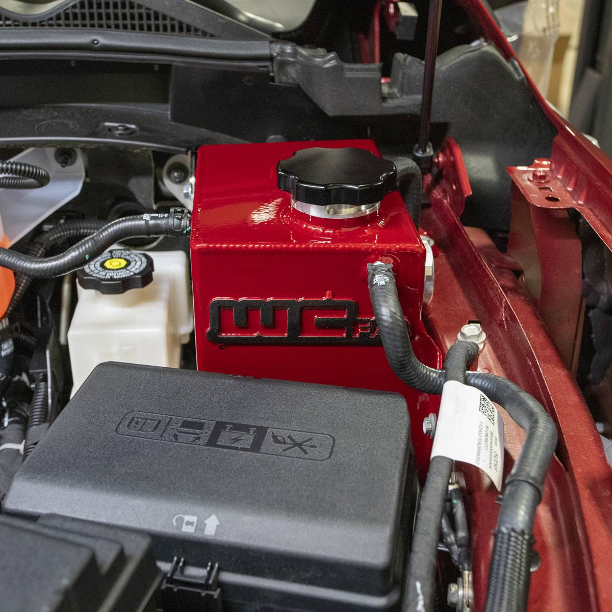 WCFab WCF100268 OEM Placement Coolant Tank Kit (2020 - 2025 Duramax) - Southern Diesel Supply