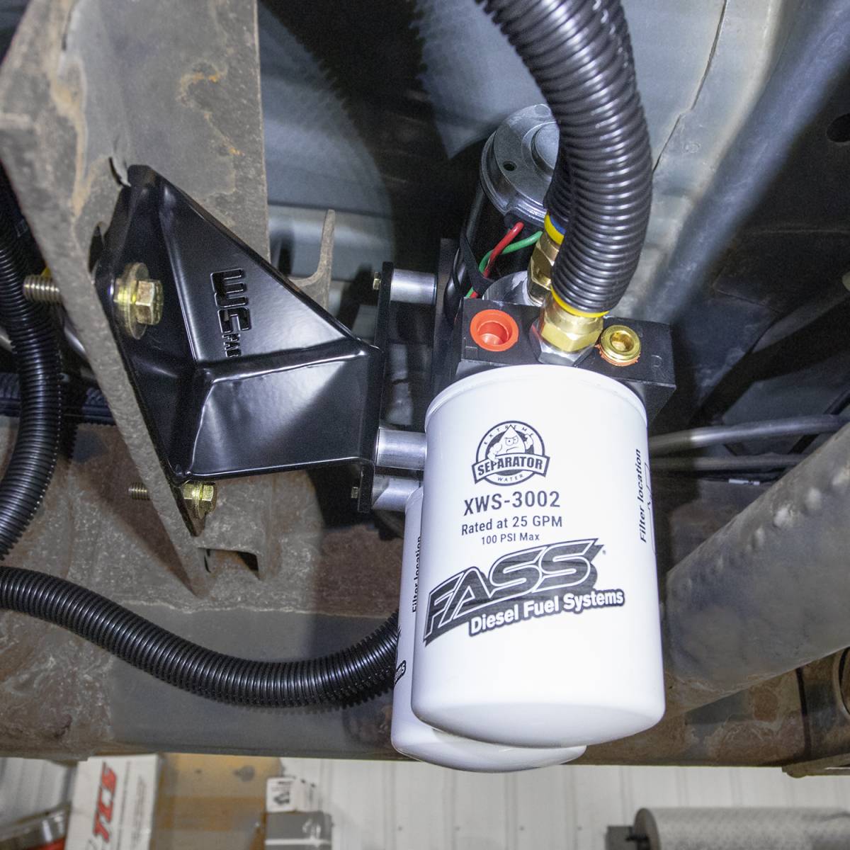 WCFab WCF100269 Duramax Fass Relocation Mount - Southern Diesel Supply
