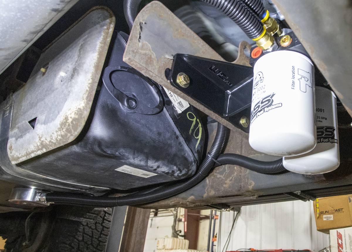 WCFab WCF100269 Duramax Fass Relocation Mount - Southern Diesel Supply