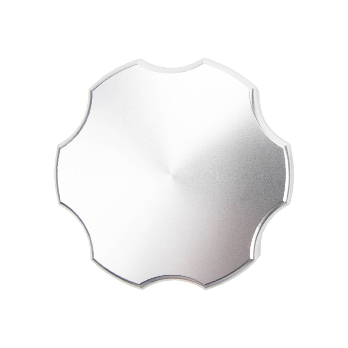 WCFab WCF100288 6.7L Powerstroke Billet Aluminum Oil Fill Cap, Clear Anodized (2011 - 2025 Power Stroke) - Southern Diesel Supply