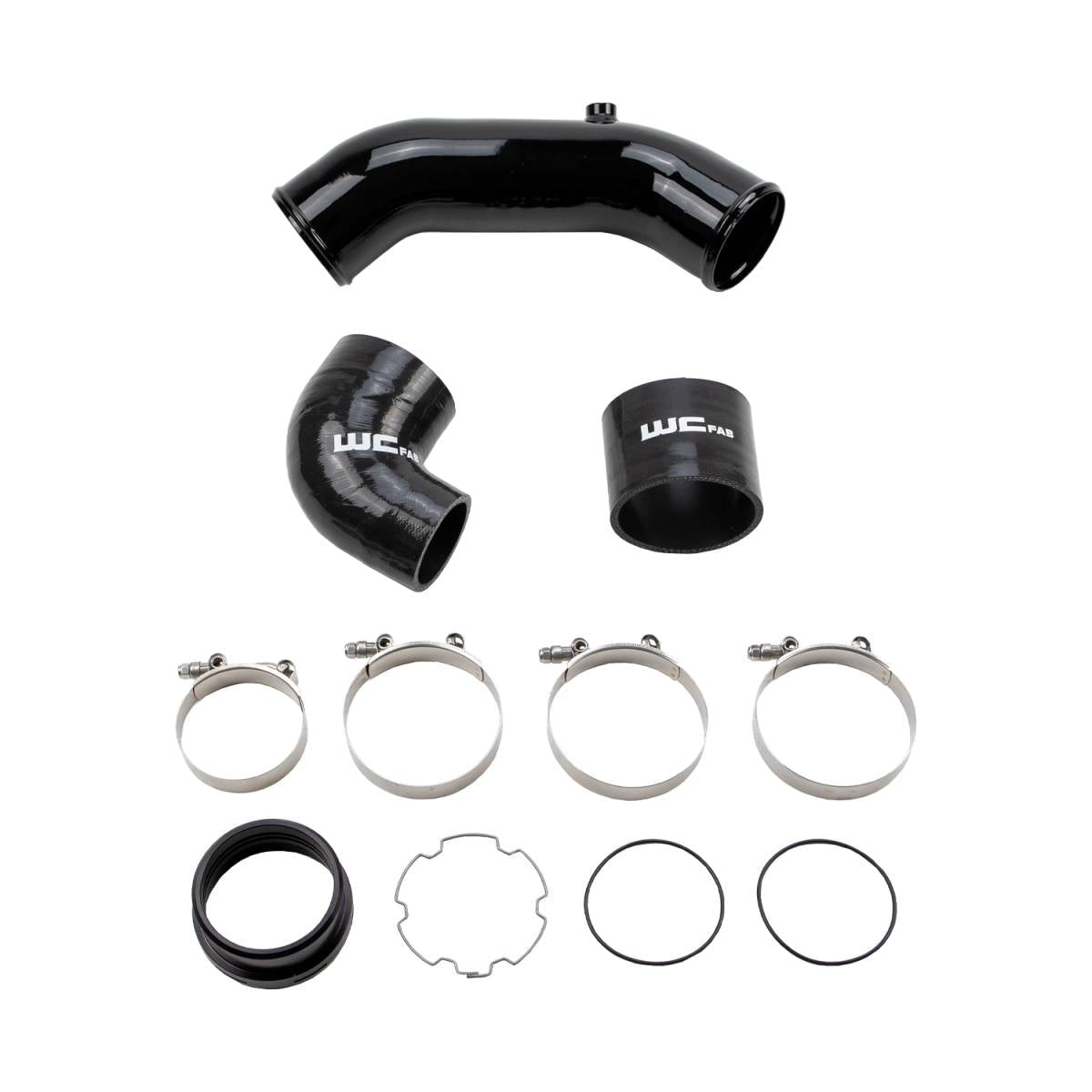 WCFab WCF100295 3.5" Cold Side Intercooler Pipe Kit (2017 - 2025 Power Stroke) - Southern Diesel Supply