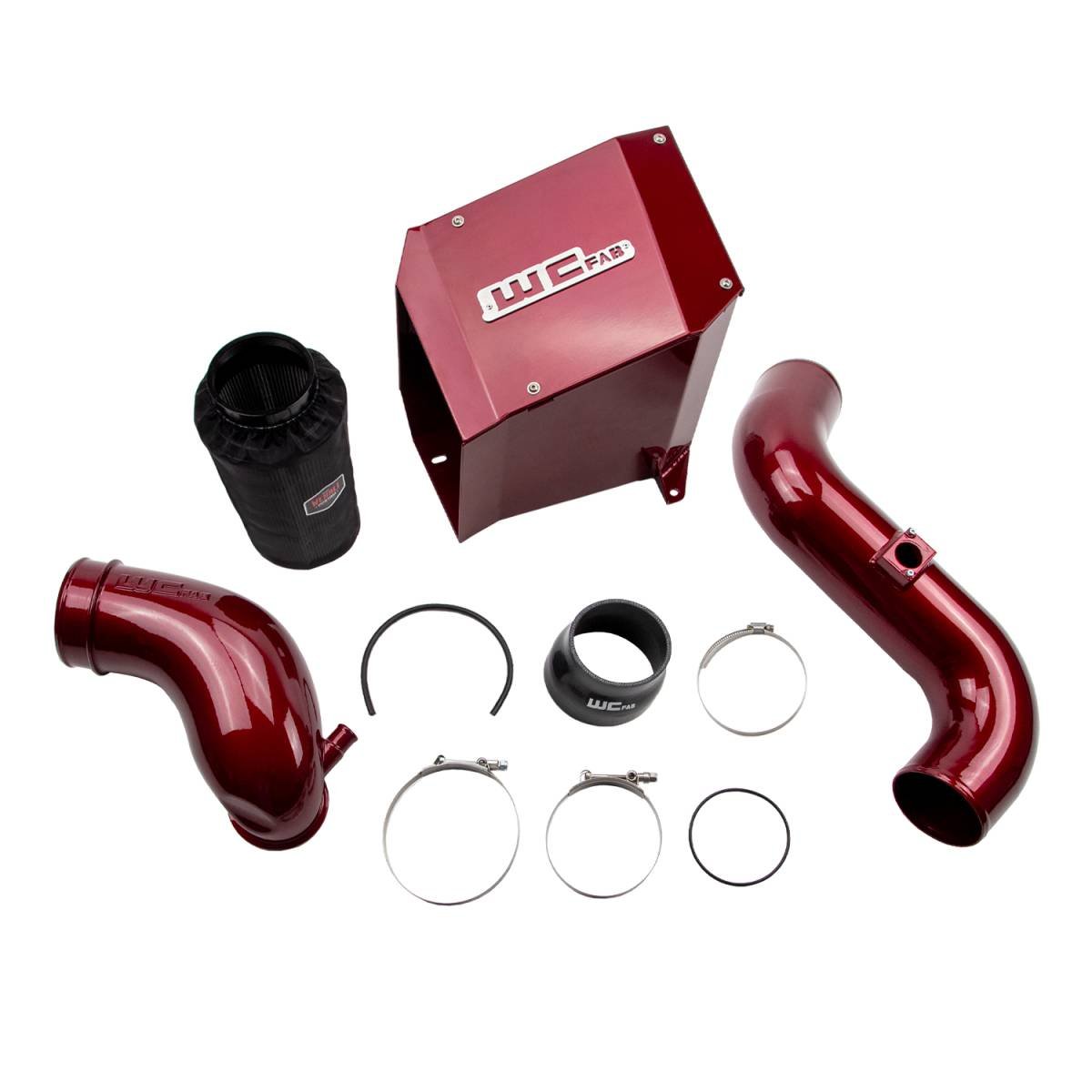 WCFab WCF100302 LBZ Duramax 4" Intake Kit With Air Box Stage 2 - Southern Diesel Supply
