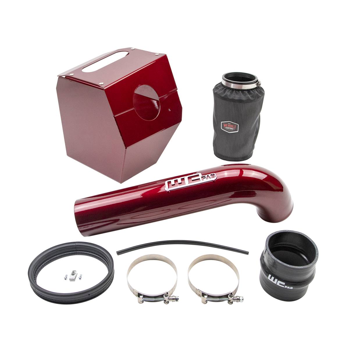 WCFab WCF100344 L5P 4" Intake Kit with Air Box - Southern Diesel Supply