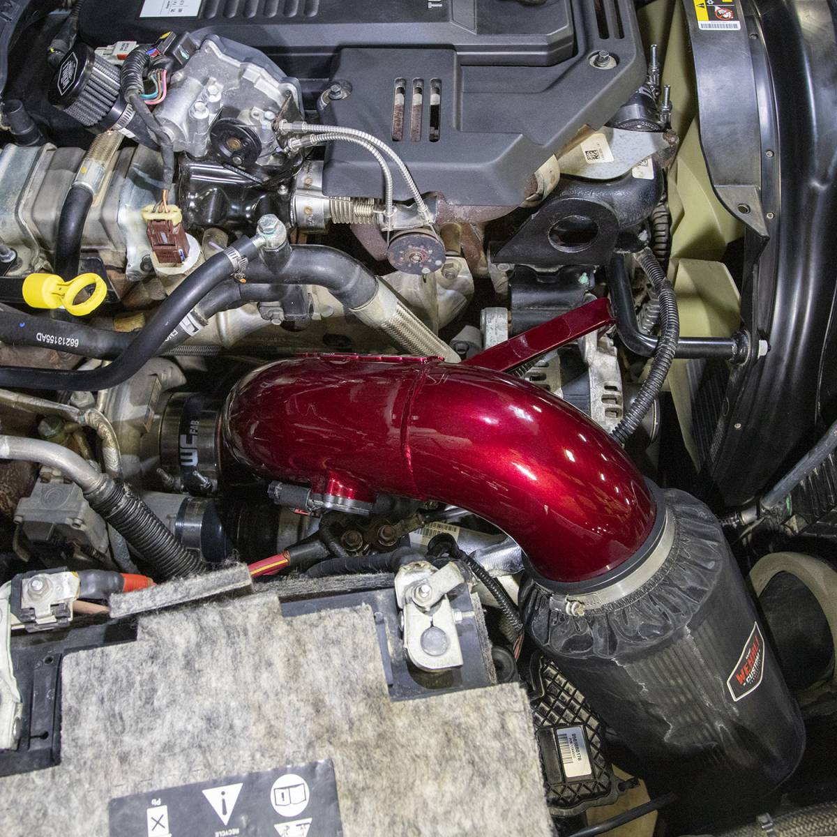 WCFab WCF100346 5.9L Cummins 4" Intake Kit - Southern Diesel Supply