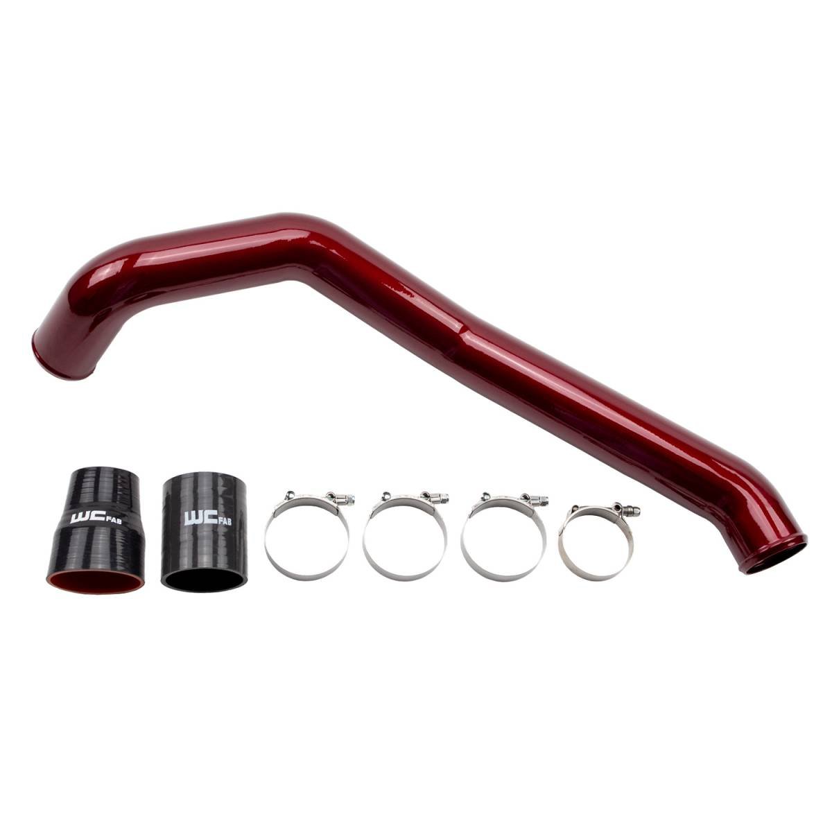 WCFab WCF100352 LLY/LBZ/LMM Duramax Driver (Hot) Side 3" Intercooler Pipe Kit - Southern Diesel Supply