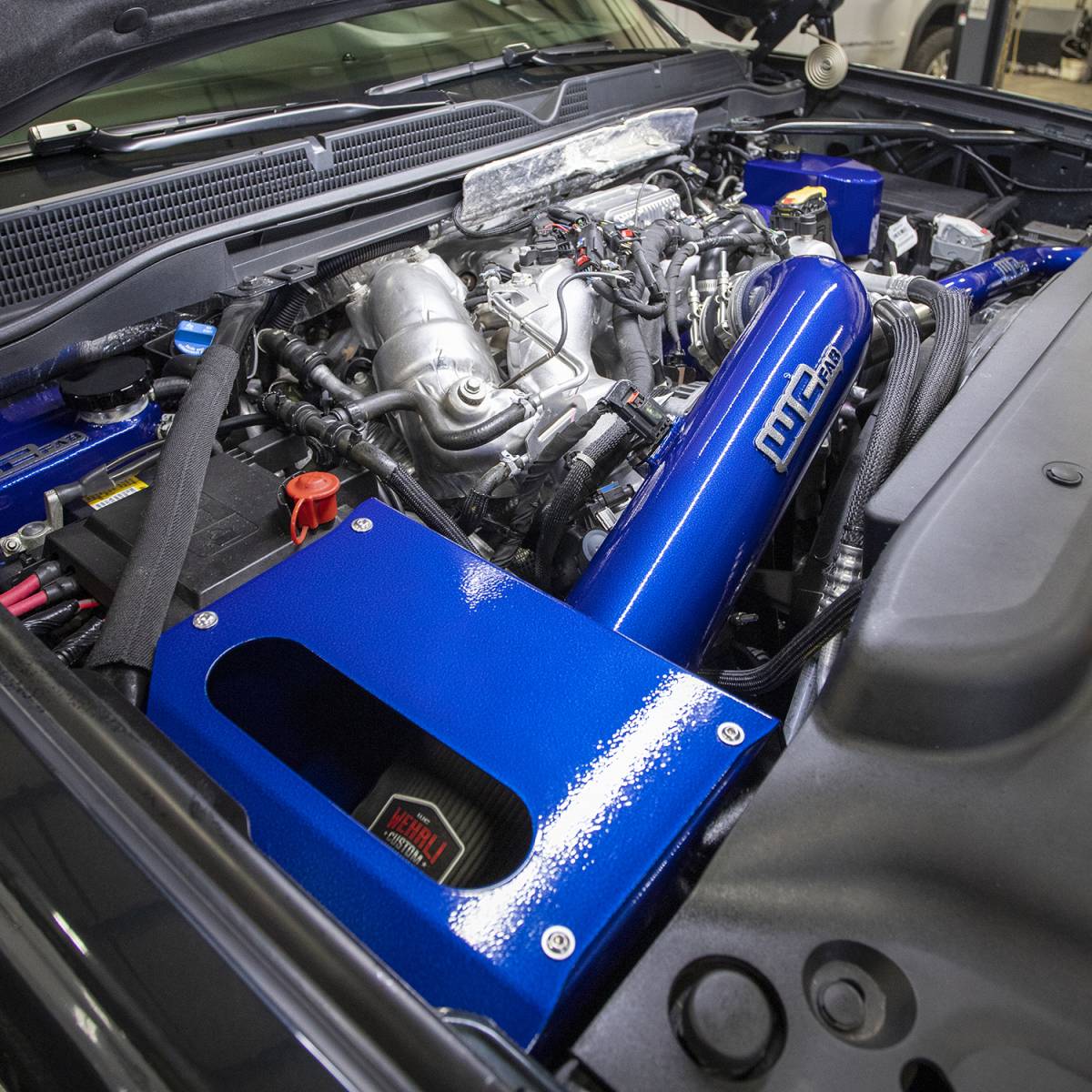WCFab WCF100360 L5P 4" Intake Kit with Air Box Stage 2 - Southern Diesel Supply