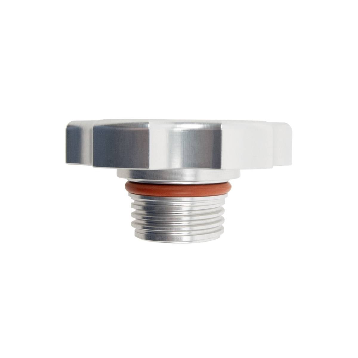 WCFab WCF100394 Cummins Billet Aluminum Oil Fill Cap, Clear Anodized - Southern Diesel Supply
