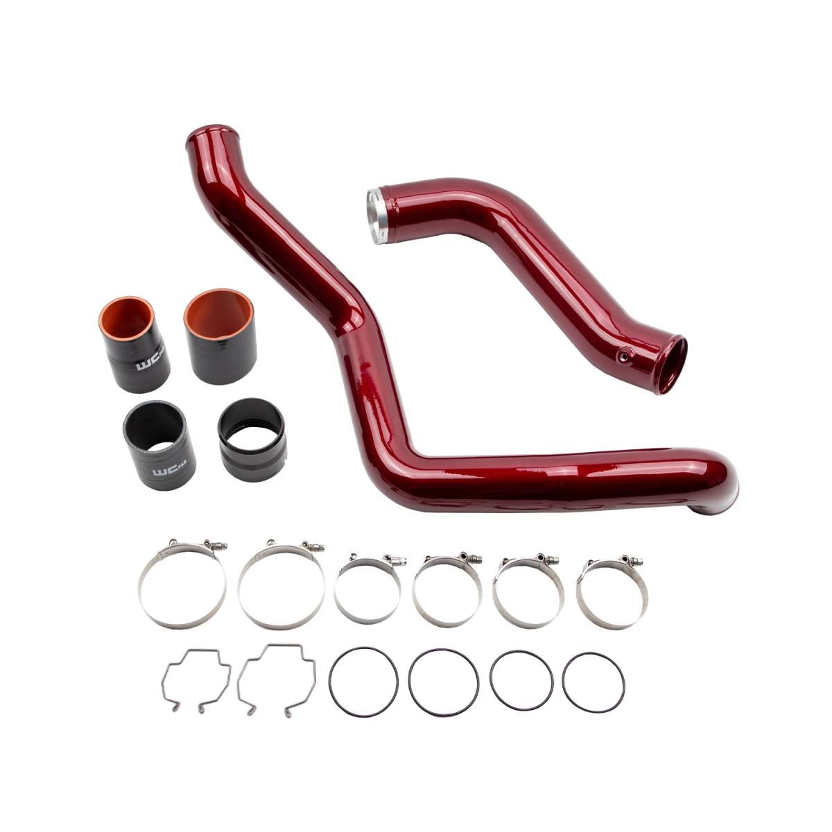 WCFab WCF100410 Stage 1 Intercooler Pipe Bundle (2020 - 2025 Duramax) - Southern Diesel Supply