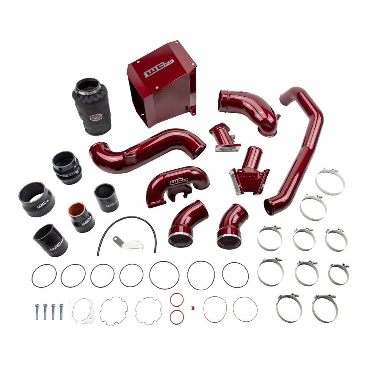 WCFab WCF100438 LMM Duramax Stage 2 High Flow Intake Bundle Kit - Southern Diesel Supply