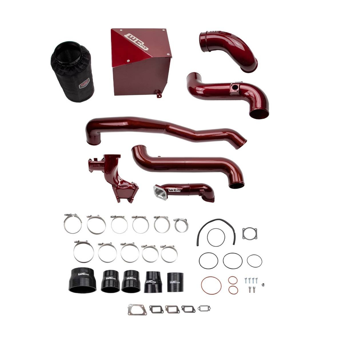 WCFab WCF100439 LML Duramax Stage 2 High Flow Intake Bundle Kit - Southern Diesel Supply