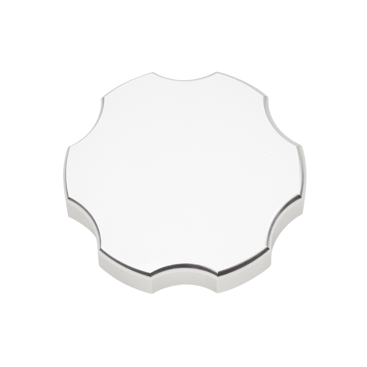 WCFab WCF100472 Billet Aluminum Coolant Tank Cap, Clear Anodized (2001 - 2024 Duramax; 2004.5 - 2024 Cummins) - Southern Diesel Supply