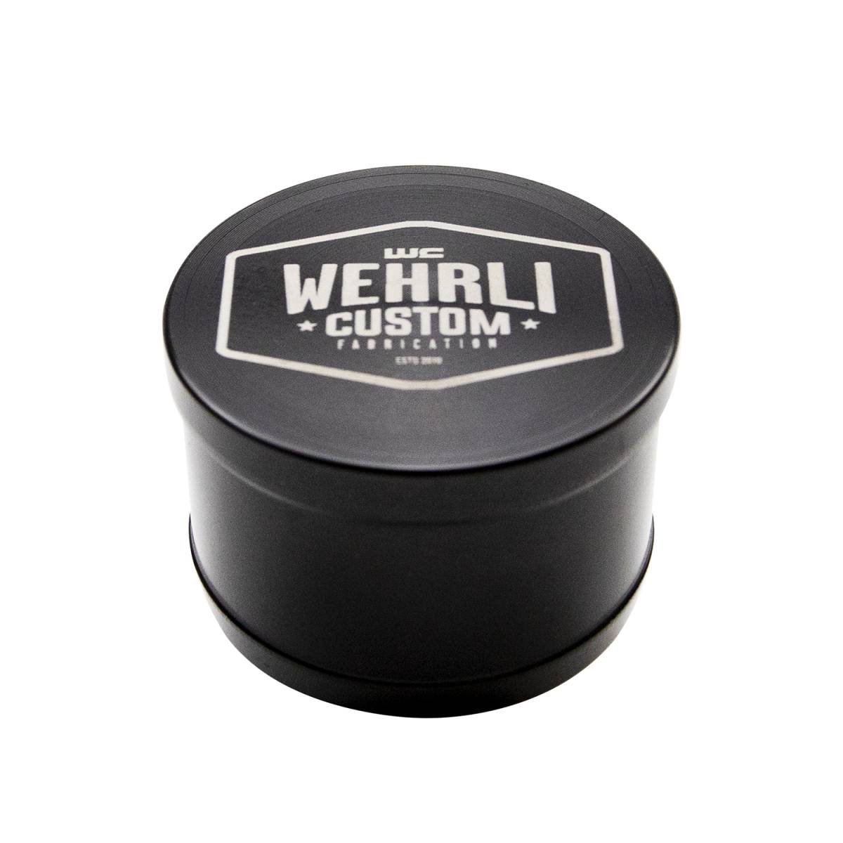 WCFab WCF100473 Duramax Billet Black Anodized Turbo Resonator - Southern Diesel Supply