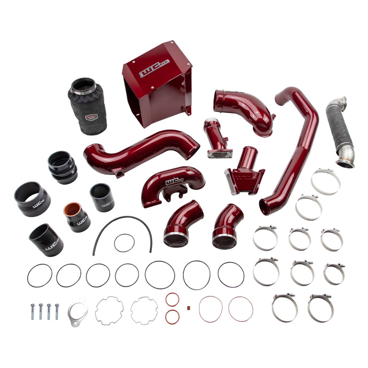 WCFab WCF100503 LBZ Duramax Stage 3 High Flow Intake Bundle Kit - Southern Diesel Supply
