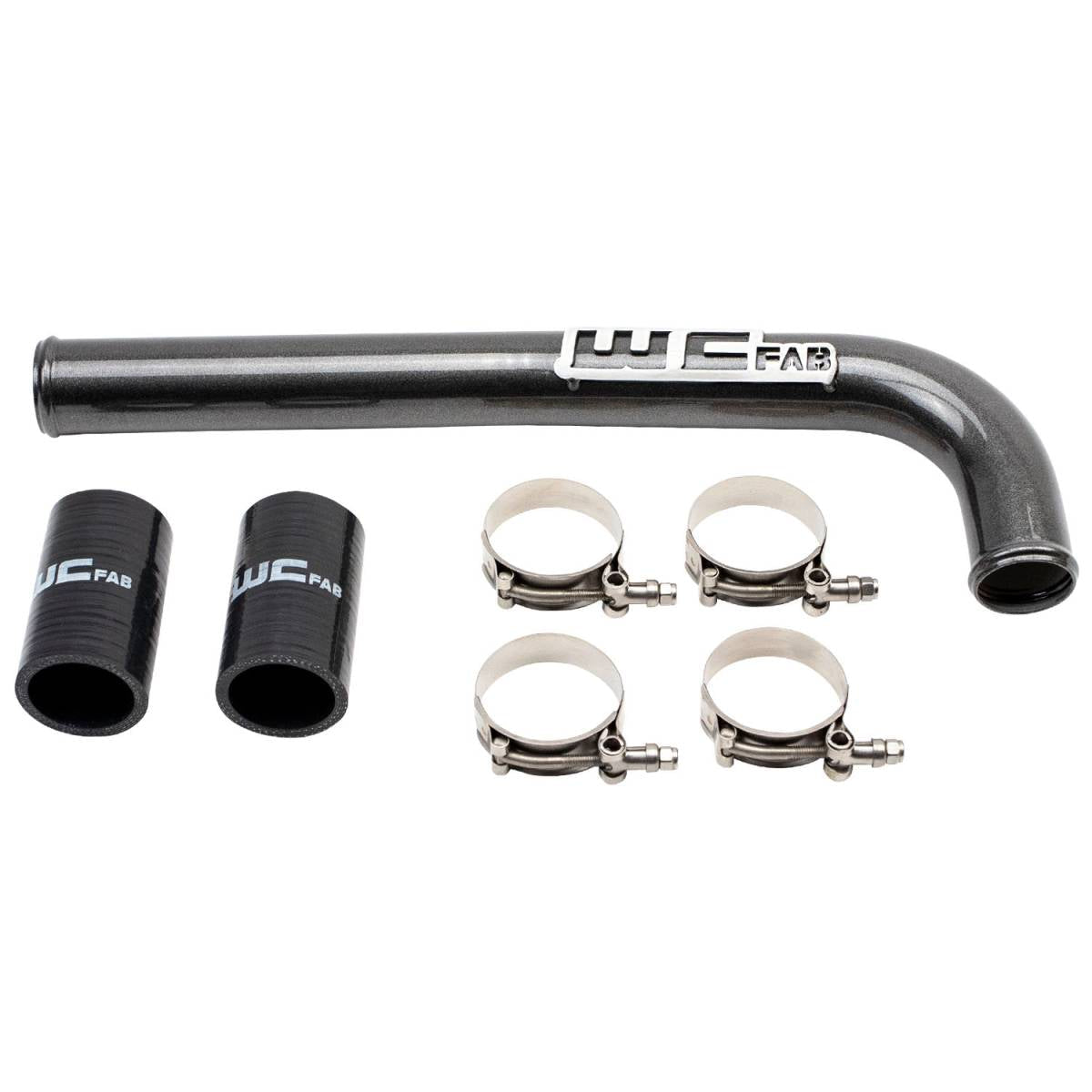WCFab WCF100517 6.7L Cummins Upper Coolant Pipe For Single Radiator - Southern Diesel Supply
