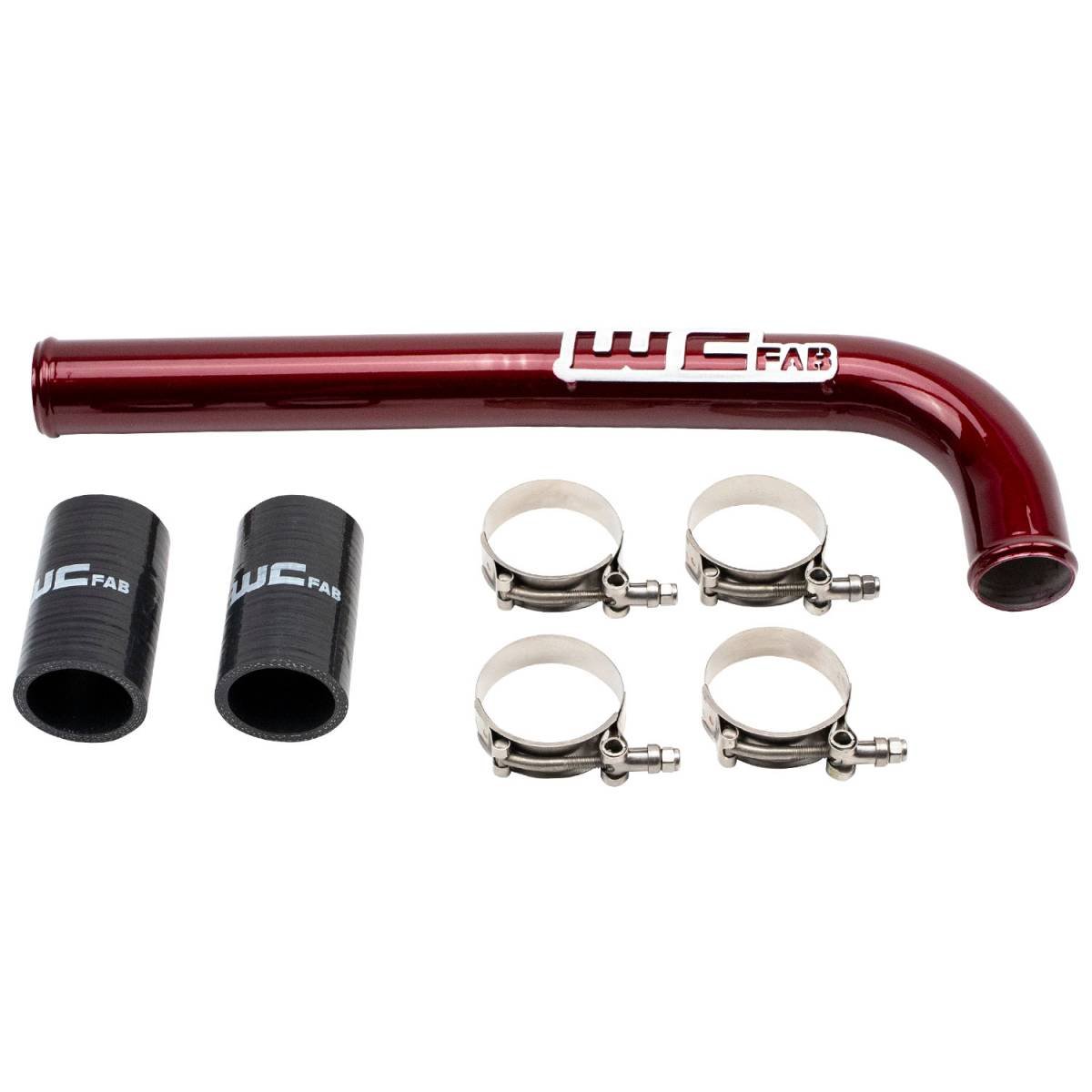 WCFab WCF100517 6.7L Cummins Upper Coolant Pipe For Single Radiator - Southern Diesel Supply