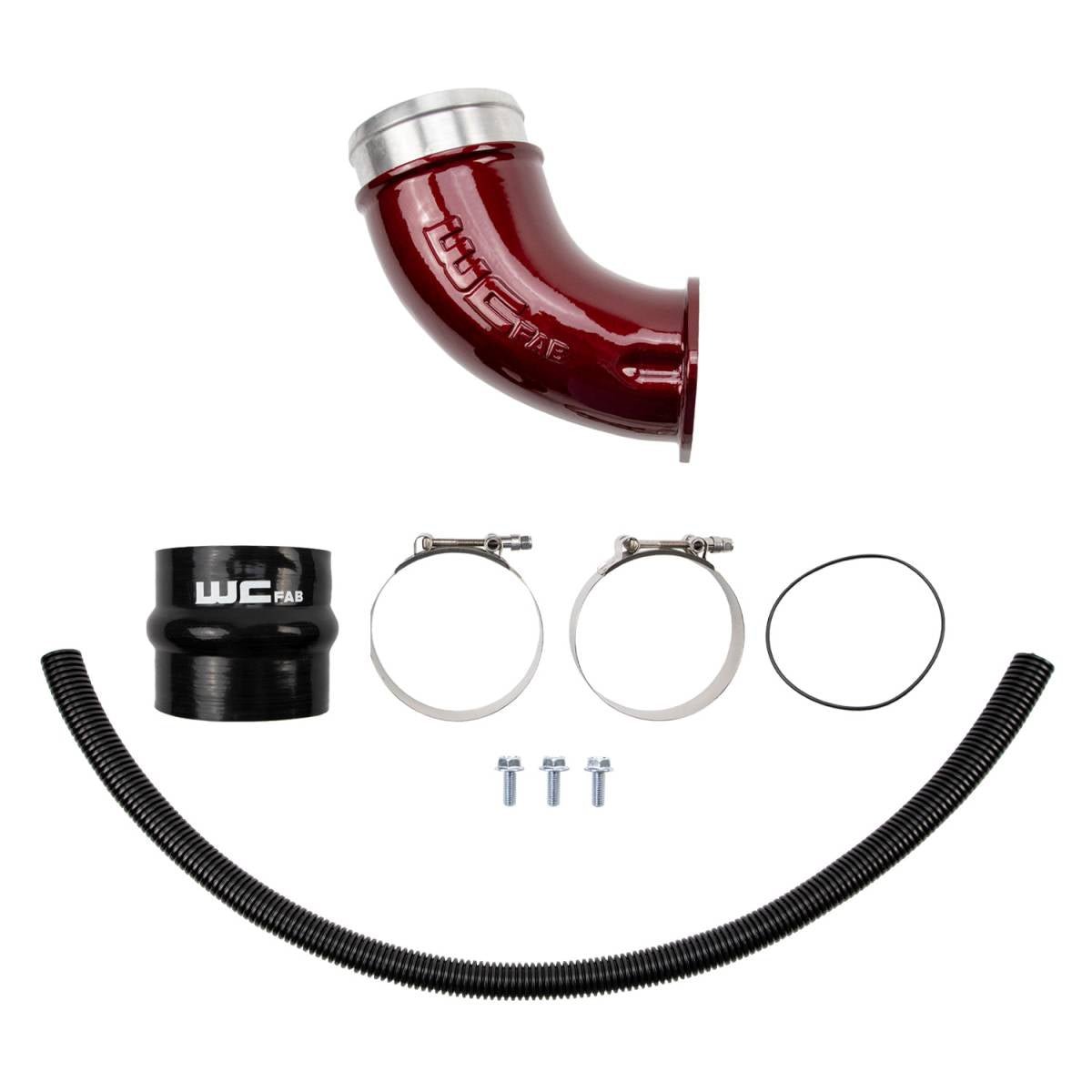 WCFab WCF100535 LB7 Duramax 4" Intake Horn - Southern Diesel Supply