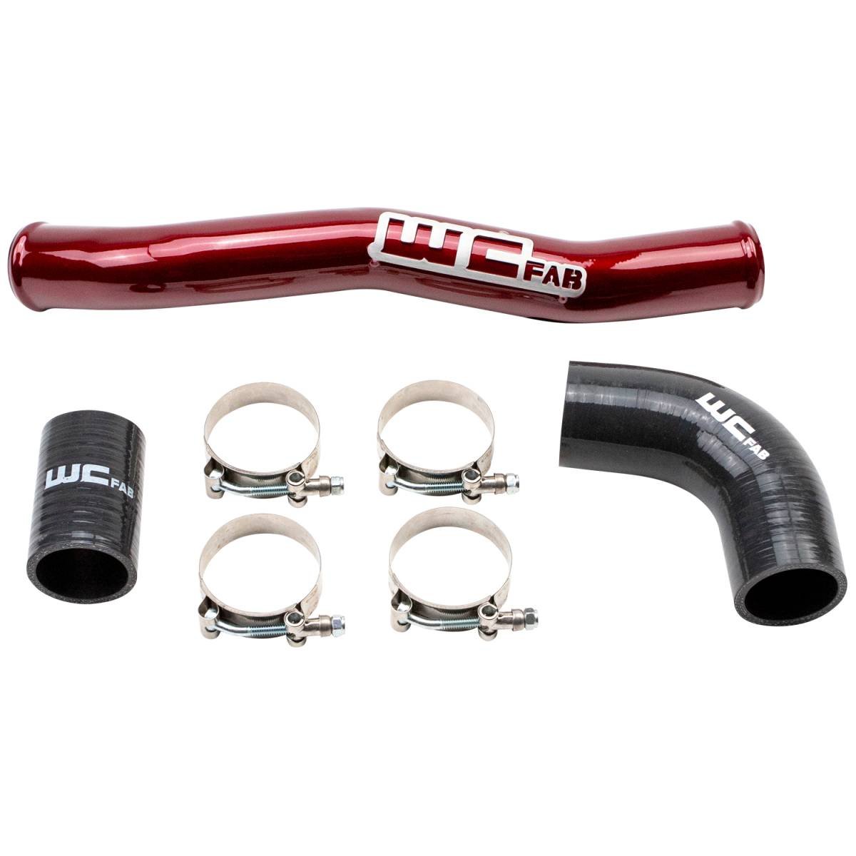 WCFab WCF100541 Upper Coolant Pipe Kit (2020 - 2025 Duramax) - Southern Diesel Supply