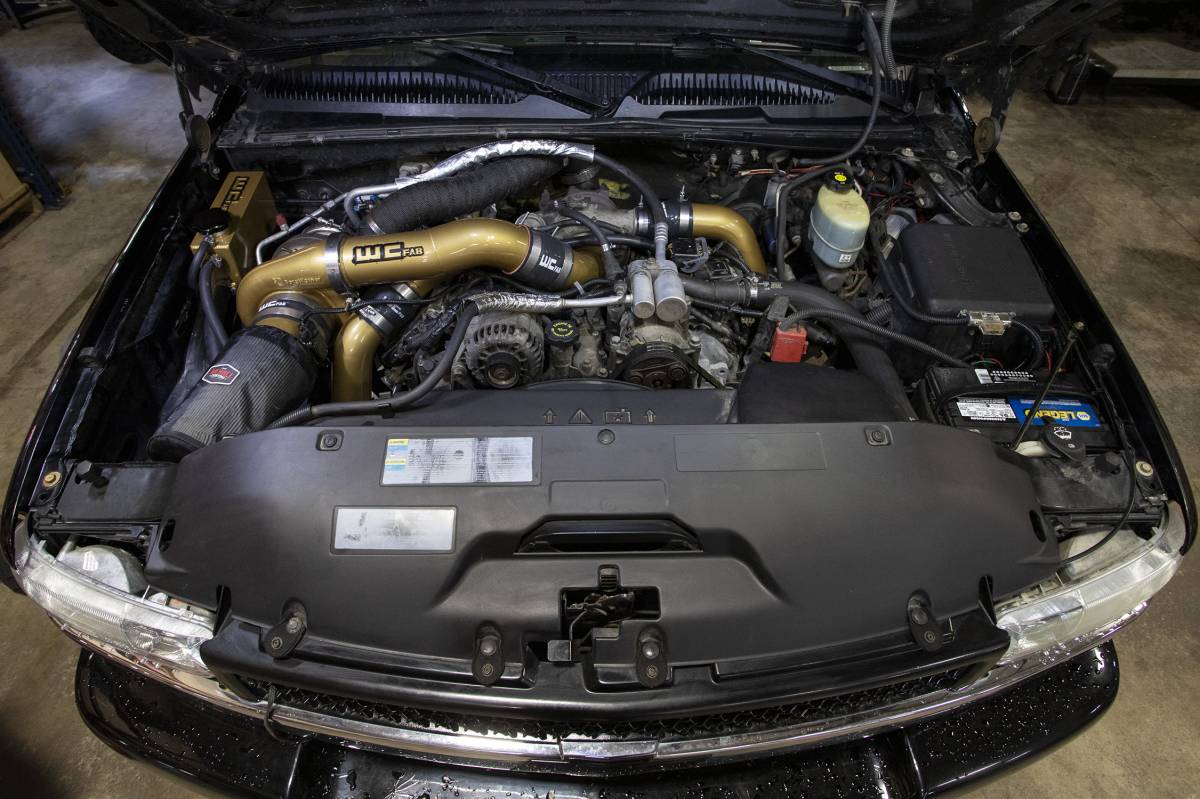 WCFab WCF100570 LB7 Duramax S400/STOCK Twin (Compound) Turbo Kit - Southern Diesel Supply
