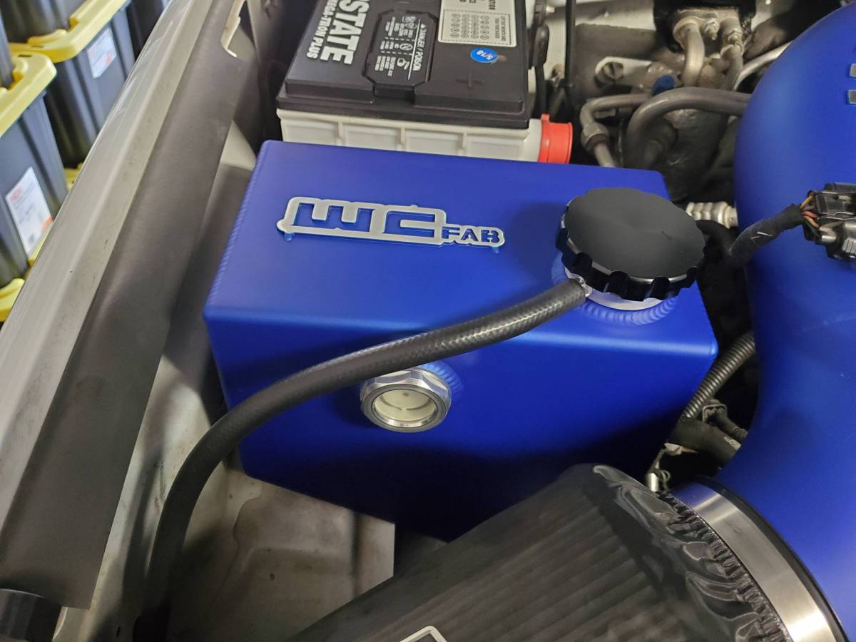 WCFab WCF100645 LB7 / LLY / LBZ Duramax OEM Placement Coolant Tank Kit - Southern Diesel Supply