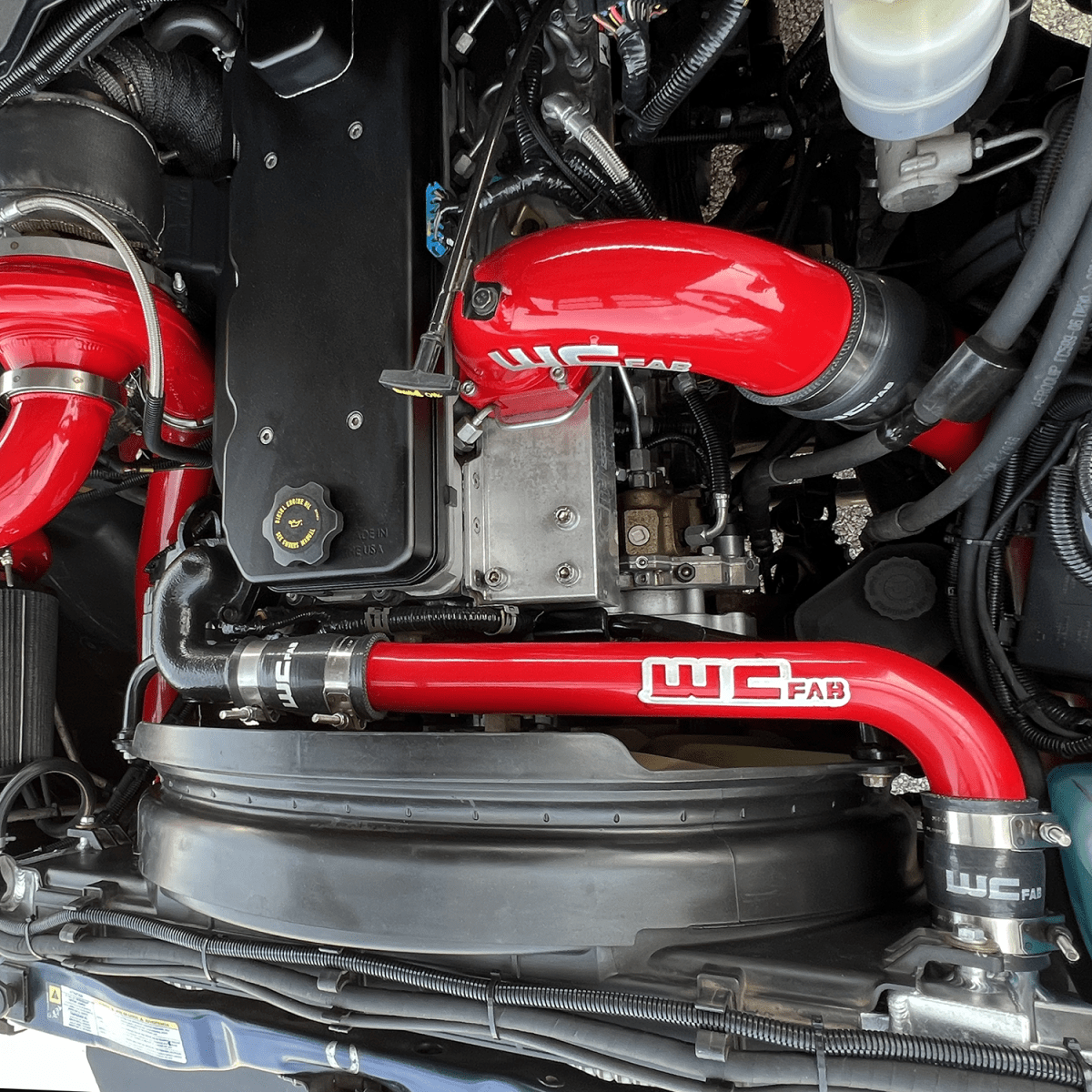 WCFab WCF100678 Cummins Upper Coolant Pipe - Southern Diesel Supply