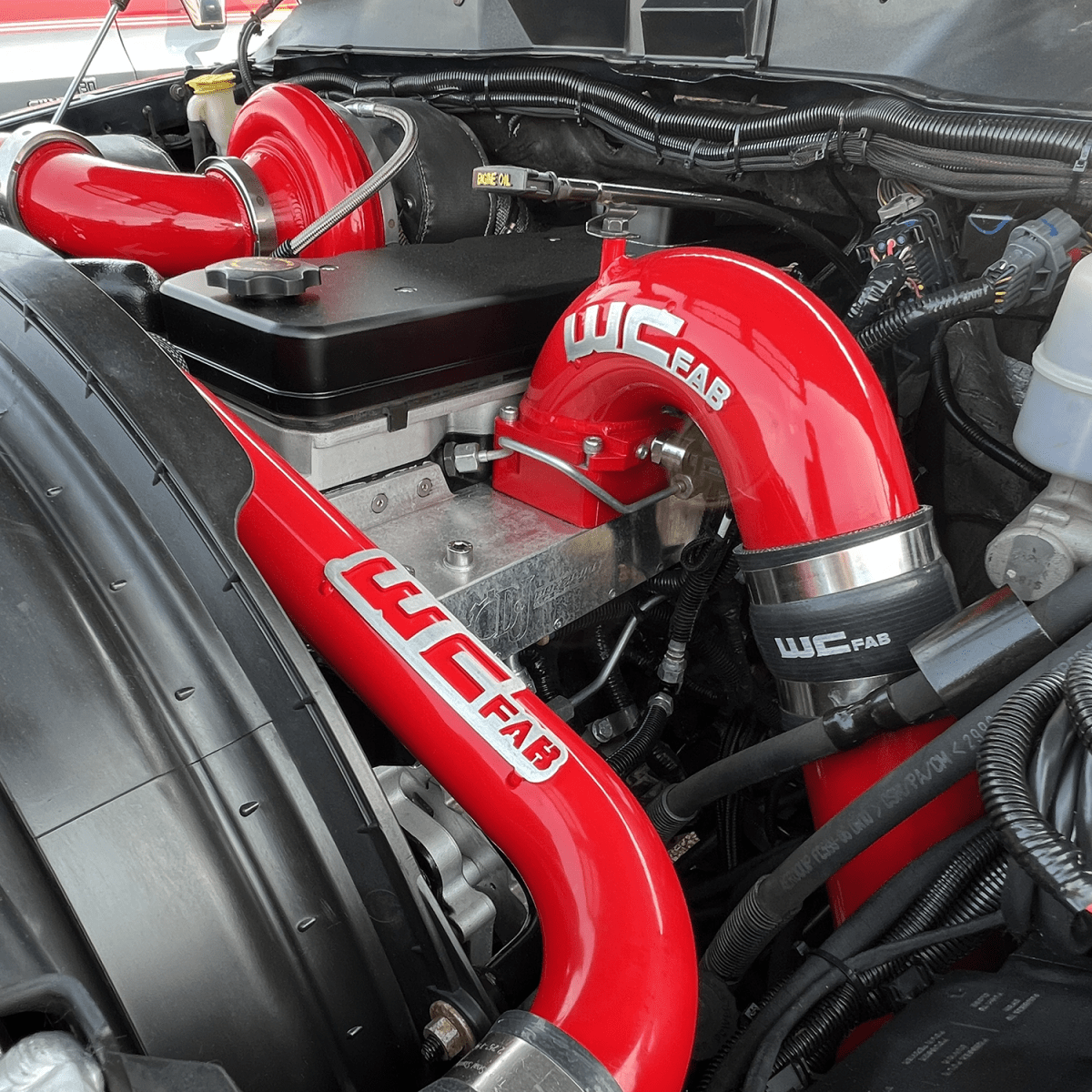 WCFab WCF100678 Cummins Upper Coolant Pipe - Southern Diesel Supply