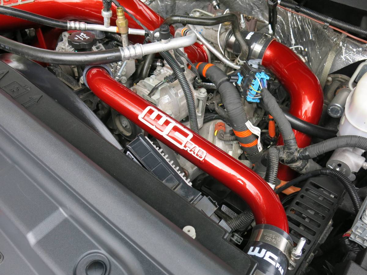 WCFab WCF100696 LML Duramax Upper Coolant Pipe - Southern Diesel Supply