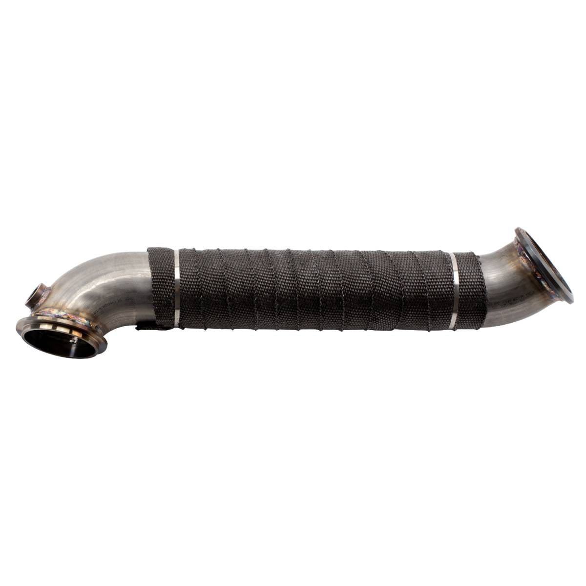 WCFab WCF100704 LML Duramax 3" Stainless Down Pipe - Southern Diesel Supply